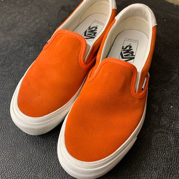 orange van shoes
